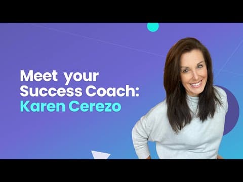 Meet Your Success Coach: Karen Cerezo